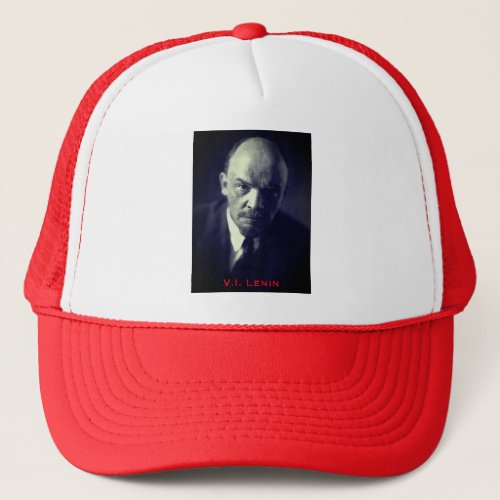 VI Lenin _ Soviet Union Boss _ USSR Trucker Hat