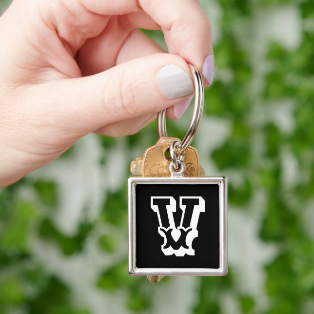 V..initials Keychain (Hand)