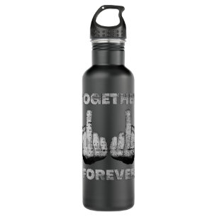 V Is For Valentine Vodka Valentines Day Drinking T Stainless Steel Water Bottle