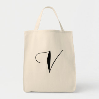 V is for Vegan Tote Bag
