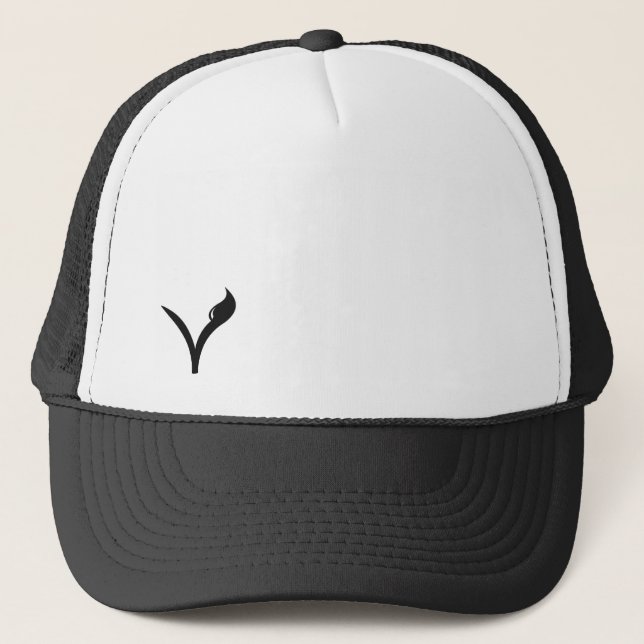 V is for Vegan Trucker Hat (Front)