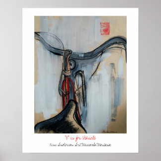 V is for Vehicle Poster