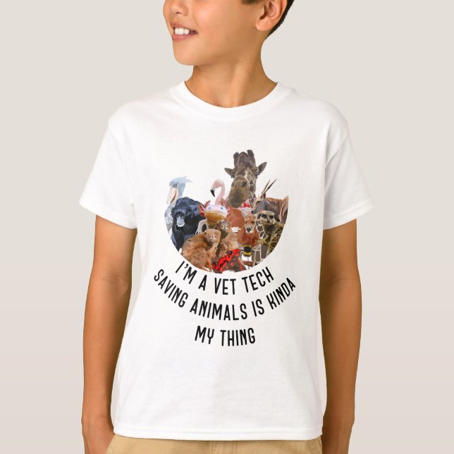 V is for Vet  T-Shirt (Front)