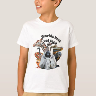 V is for Vet Tech ( The World's Best Vet Tech) T-Shirt