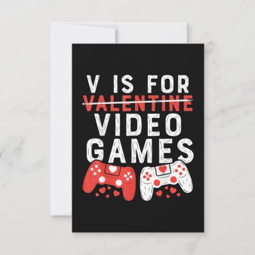 V is for Video Games