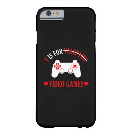 V Is For Video Games Barely There iPhone 6 Case