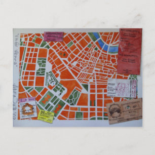 V is for Vienna postcard
