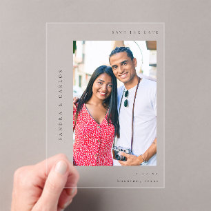 V MOD 2 Simple Photo Save the Date