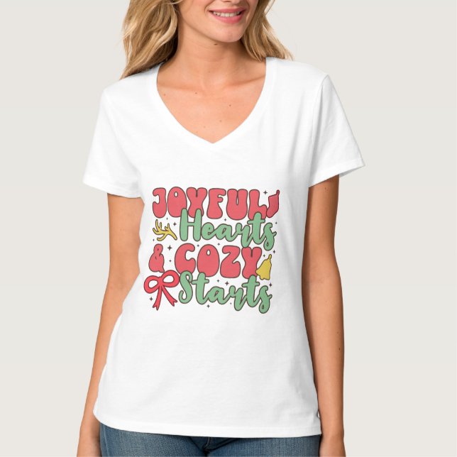 V-Neck T-Shirt (Front)