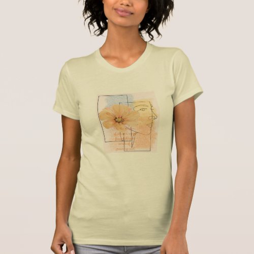 v neck woman t shirt