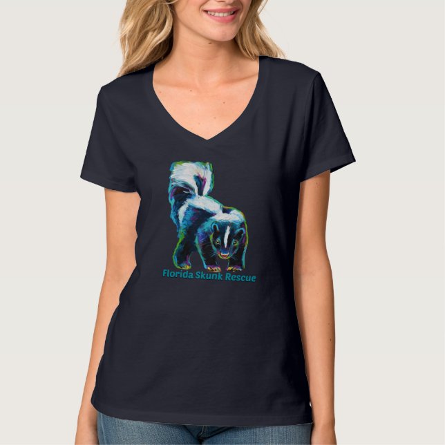 V-Neck Women's T-shirt (Front)