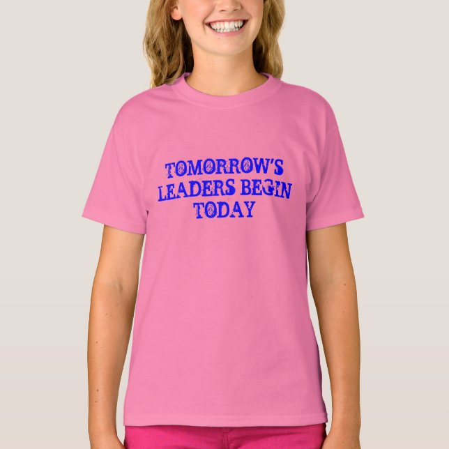 V-Phoenix Designs: Kid Phoenix - Tomorrow's Leader T-Shirt (Front)
