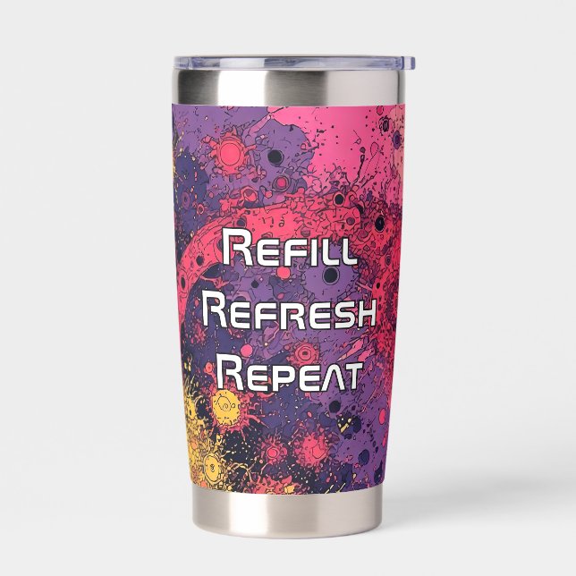 V-Pulse 10 Water Bottle Insulated Tumbler (Left)