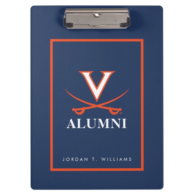 V Sabre Alumni Clipboard (Front)