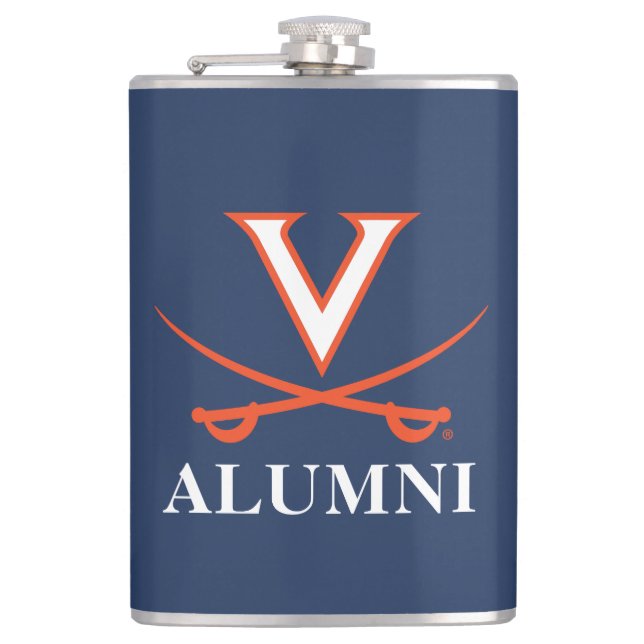 V Sabre Alumni Flask (Front)