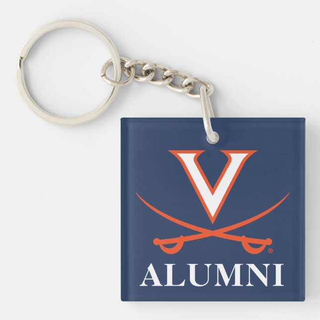 V Sabre Alumni Keychain (Front)