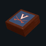 V Sabre Gift Box<br><div class="desc">Check out these Virginia Cavaliers designs! Show off your Virginia Cavaliers pride with these new University products. These make the perfect gifts for the Virginia student,  alumni,  family,  friend or fan in your life. All of these Zazzle products are customizable with your name,  class year,  or club. Go Wahoos!</div>