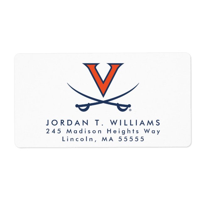 V Sabre Label (Front)