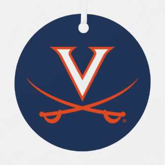 V Sabre Metal Ornament