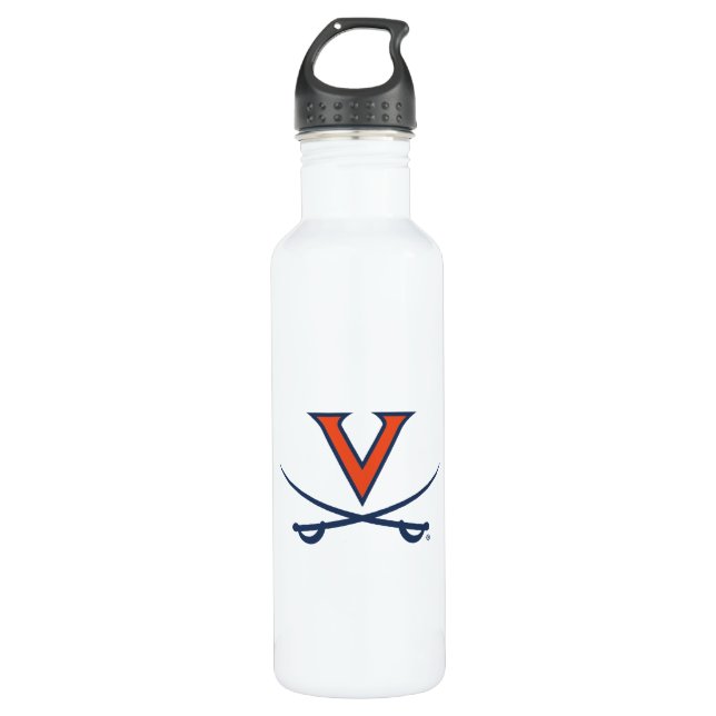 V Sabre Stainless Steel Water Bottle (Front)