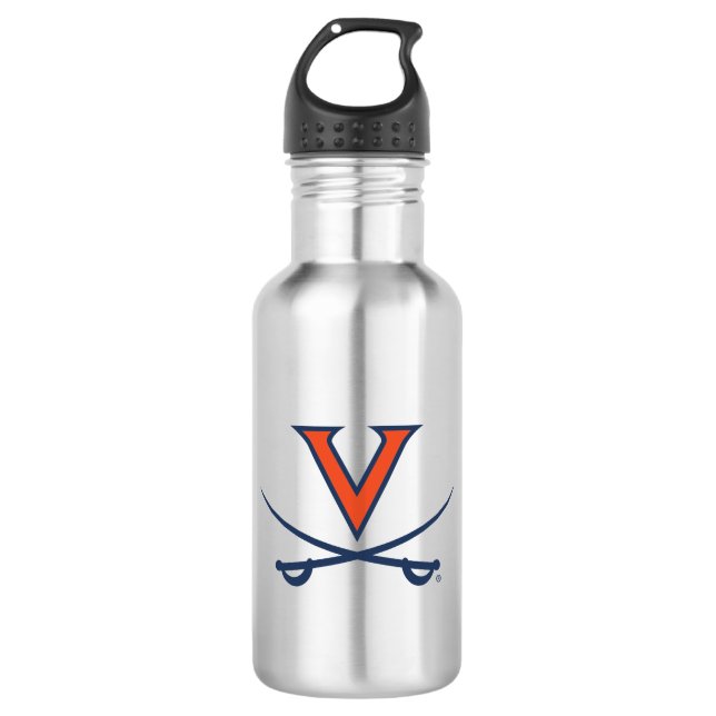V Sabre Stainless Steel Water Bottle (Front)