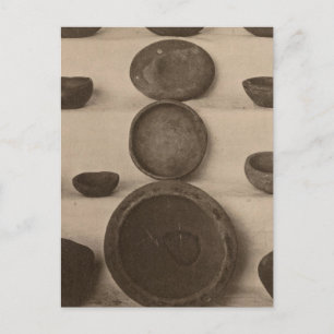 V Stone vessels, So California Postcard