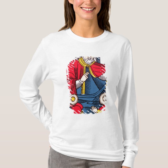 V The Pope, Tarot card T-Shirt (Front)