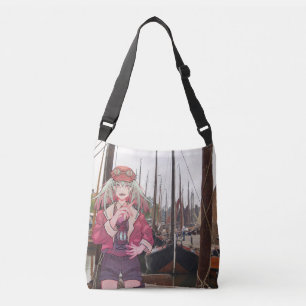 V Tuber, Vubber, Anime, Harbor Spakenburg Crossbody Bag
