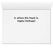 V-twin Motorcycle Chrome Motor Biker Birthday Card (Inside Horizontal (Bottom))