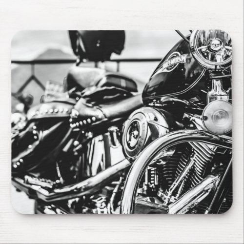 V_Twin Motorcycle Rider Biker Motorbike Harley Mouse Pad