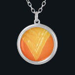 V Victory Gold: Gifts for Wedding Engagement Silver Plated Necklace<br><div class="desc">Size: Small Keep your favorite image, design, or words of inspiration close your heart with this beautiful round custom sterling silver plated necklace. Complete with a 18" sterling silver-plated chain (2" extender) and lobster claw clasp, this necklace is finished with a UV resistant and waterproof coating to protect your imagery...</div>