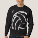 V Volleyball (Front & Back) - Sweatshirt