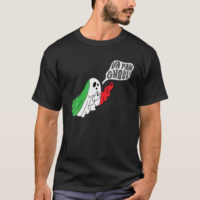 Va Fan Ghoul For Men Women Italian Funny Halloween T-Shirt (Front)