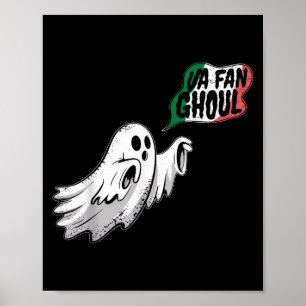 Va Fan Ghoul Ghost Italian Halloween Poster