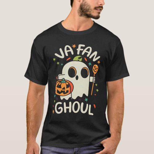 Va Fan Ghoul Italian Funny Halloween Ghost T_Shirt