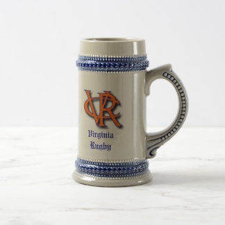 VA Rugby Beer Stein