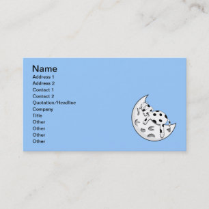 vaca_en_la_luna_Vector_Clipart Business Card