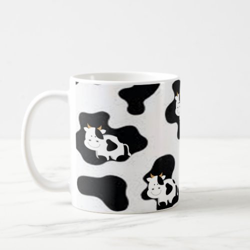 Vacas Kawaii Cute Cow Coffee Mug