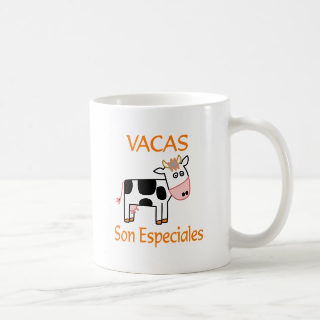 Vacas Son Especiales Coffee Mug (Right)