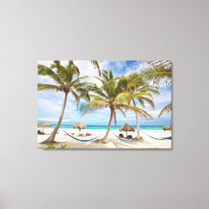 Vacation Beach Canvas Print
