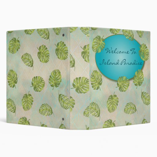 Vacation Beach Cottage Rental Book Binder Zazzle