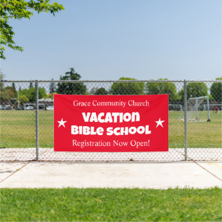Vacation Bible School Custom Banner