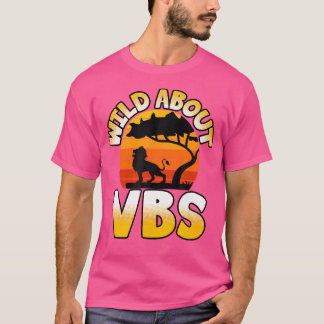 Vacation Bible School Lion Roar For Jesus Wild Abo T-Shirt