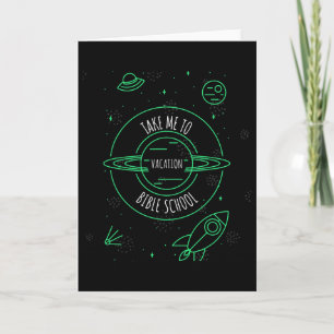 Vacation Bible School Vbs 2019 To Mars And Beyond Card