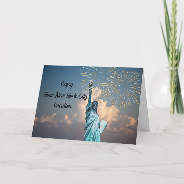 Vacation Card to New York City (Front)