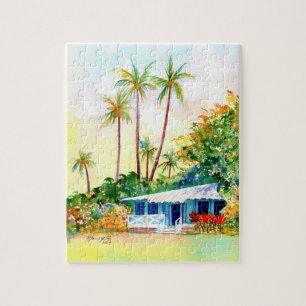 Vacation Cottage in Hawaii Jigsaw Puzzle