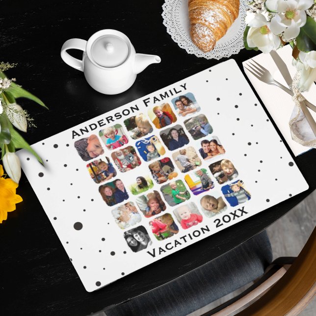 Vacation Family Photo Place Mats (Creator Uploaded)