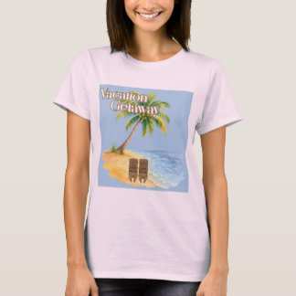 Vacation Getaway Tropical Beach T-Shirt