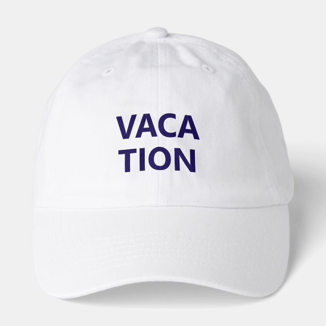 VACATION HAT (Front)