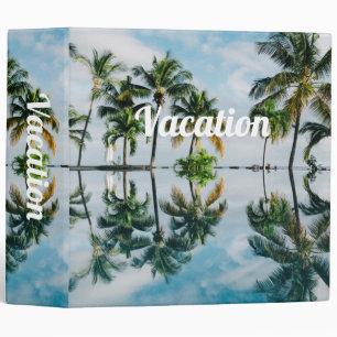 Vacation Holiday Planner 3 Ring Binder